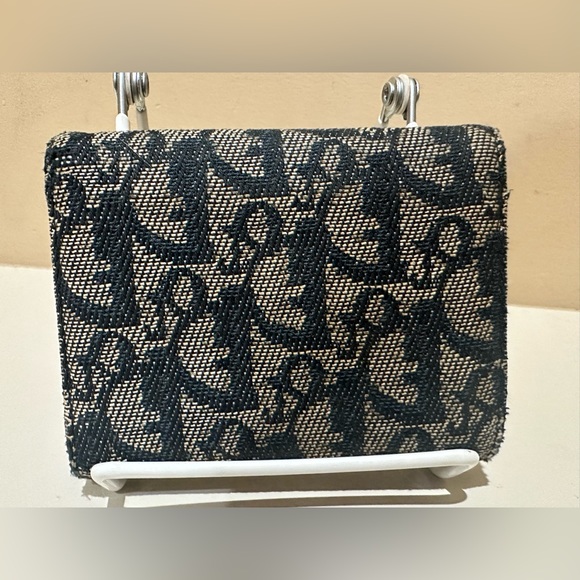 Dior Saddle Denim Trotter Wallet - Picture 2 of 12